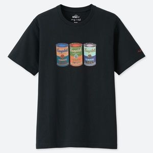 SPRZY NY ANDY WARHOL UNIQLO CAMPBELLS TEE SIZE SM